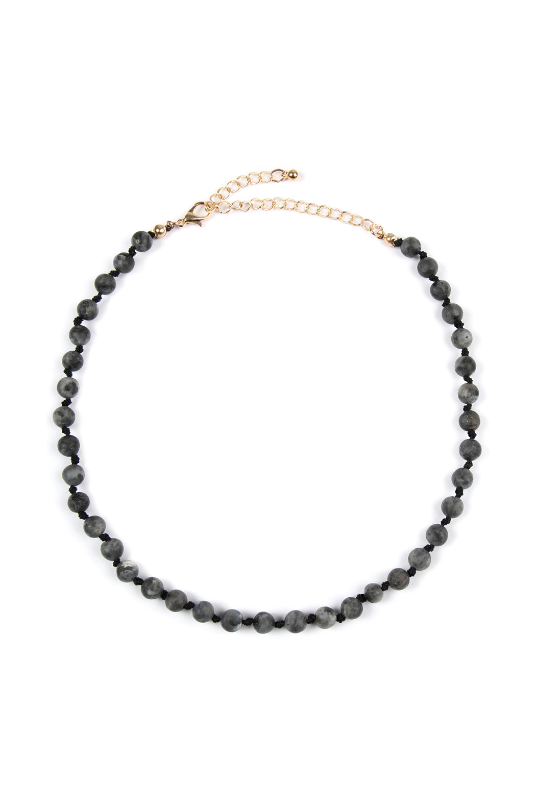 Natural Stone Necklace 6mm