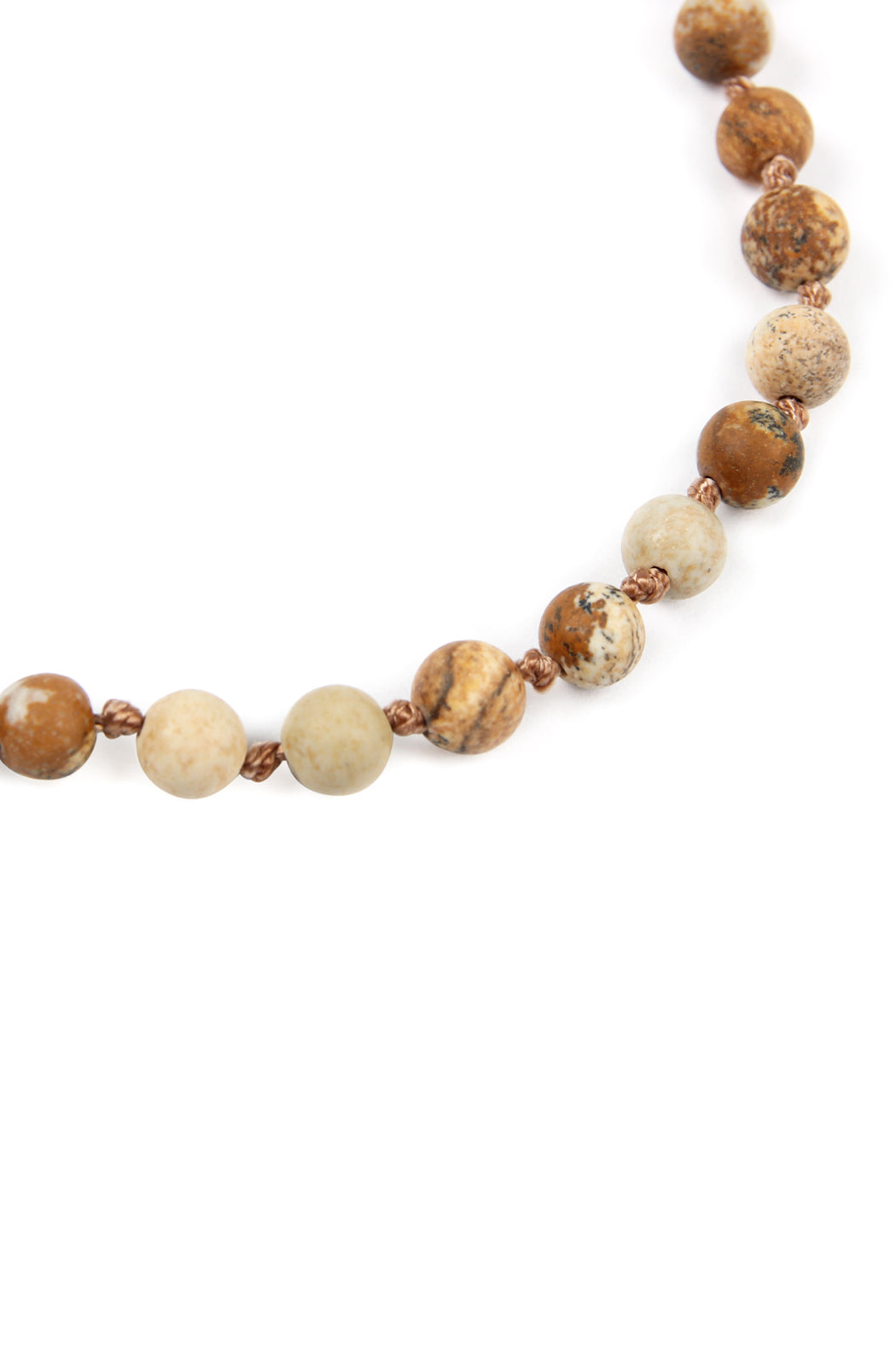Natural Stone Necklace 6mm