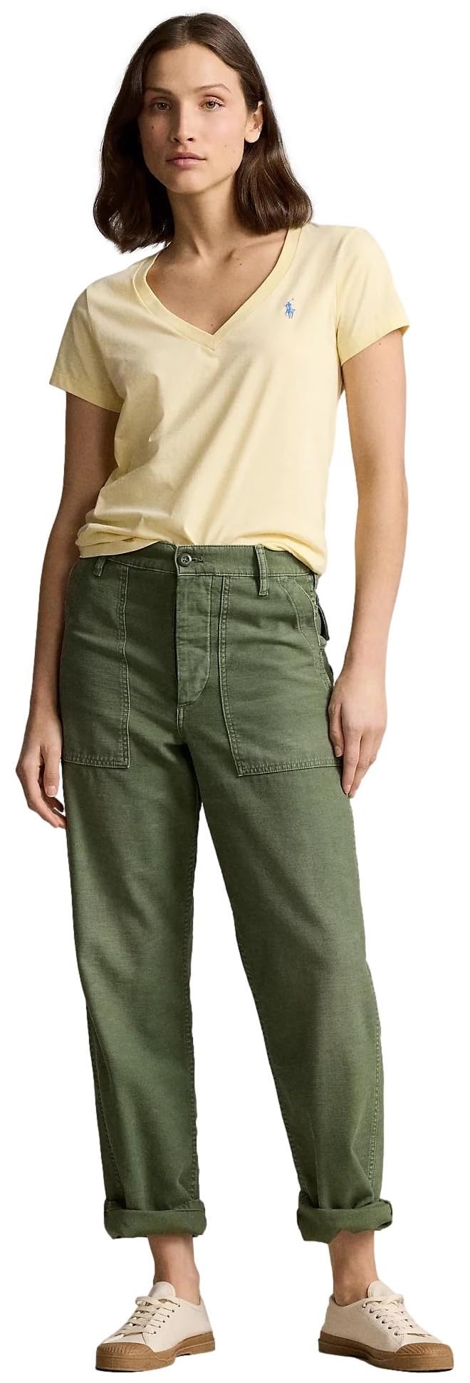 Polo RL Women's V-Neck Pony T-Shirt