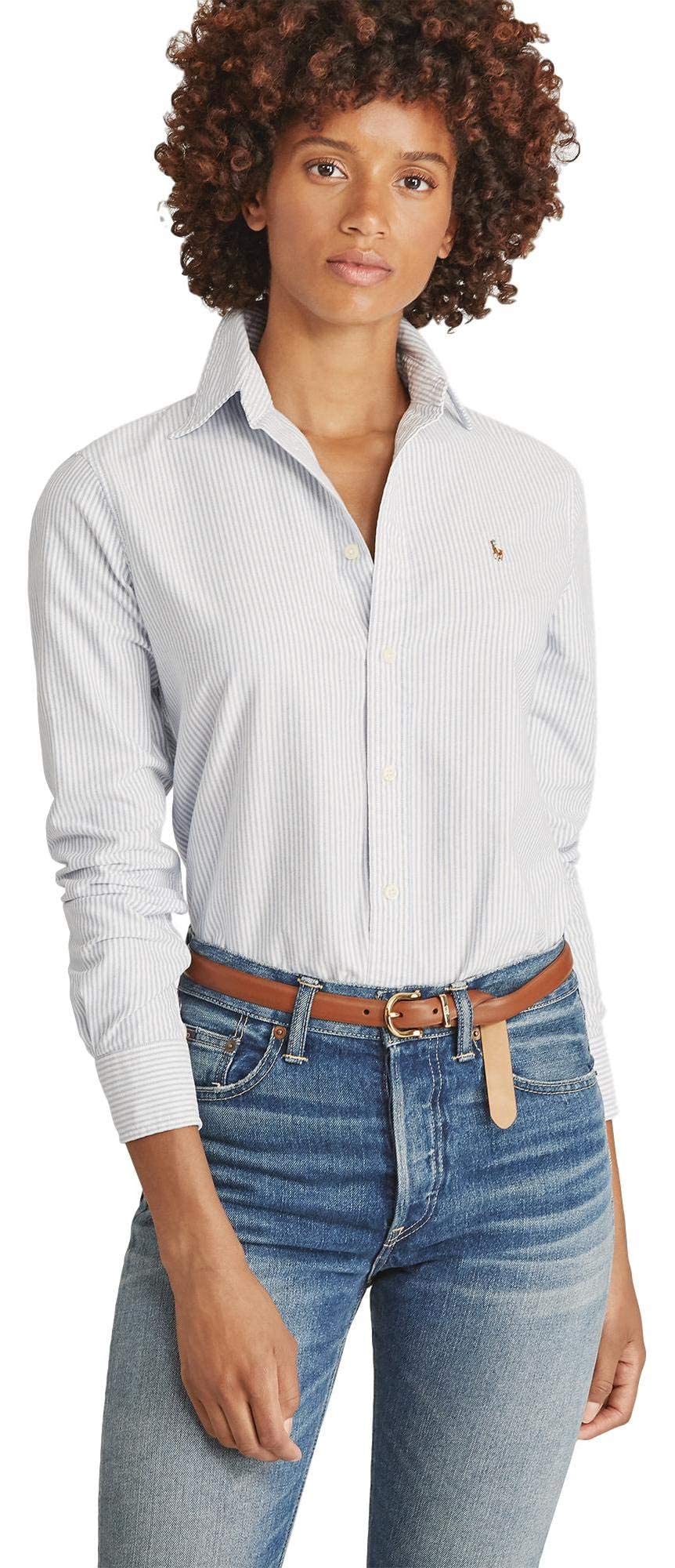 POLO RALPH LAUREN Women's Oxford Classic Fit Button Down Shirt