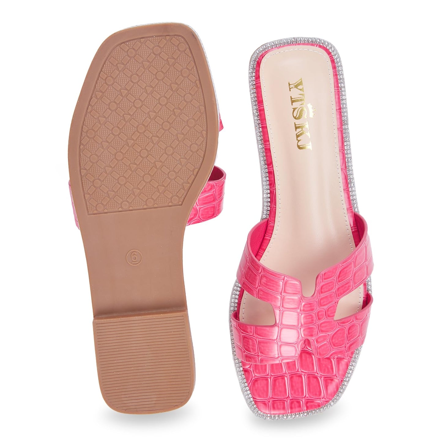 Sandals for Women 2025 dressy slides flat open toe comfortable soft leather slip on ladies casual wide width cute trendy shoes summer beach