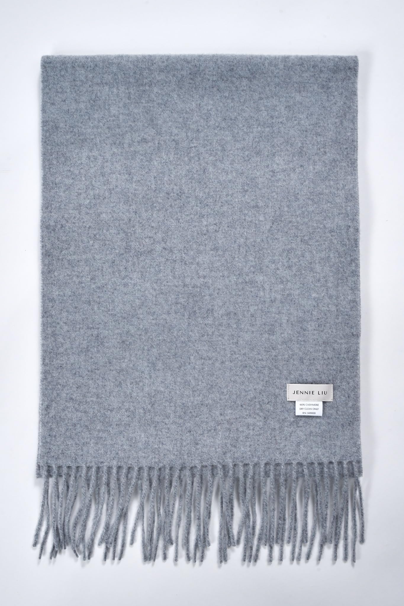 JENNIE LIU Women's 100% Pure Cashmere Scarf for Women