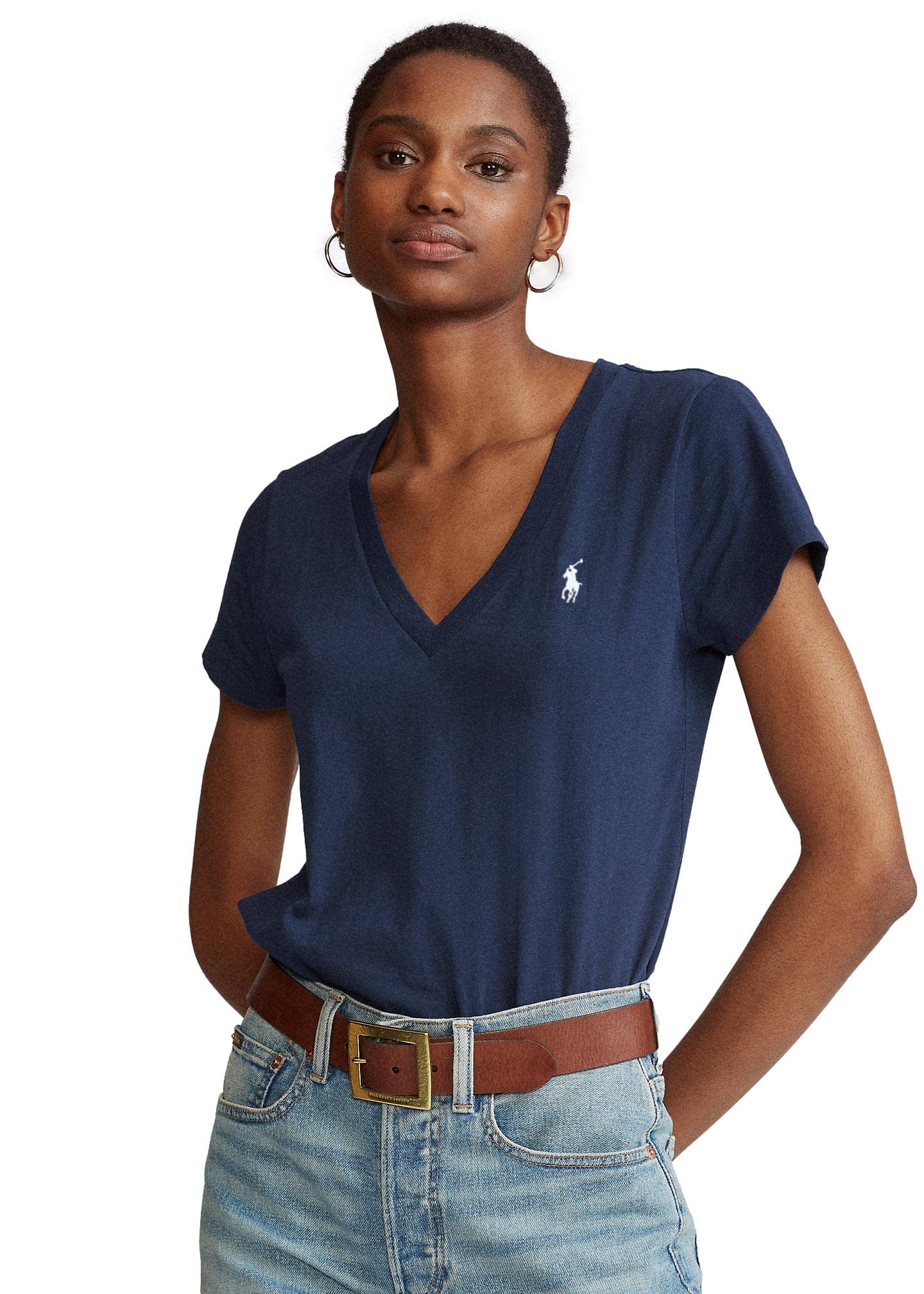 Polo RL Women's V-Neck Pony T-Shirt