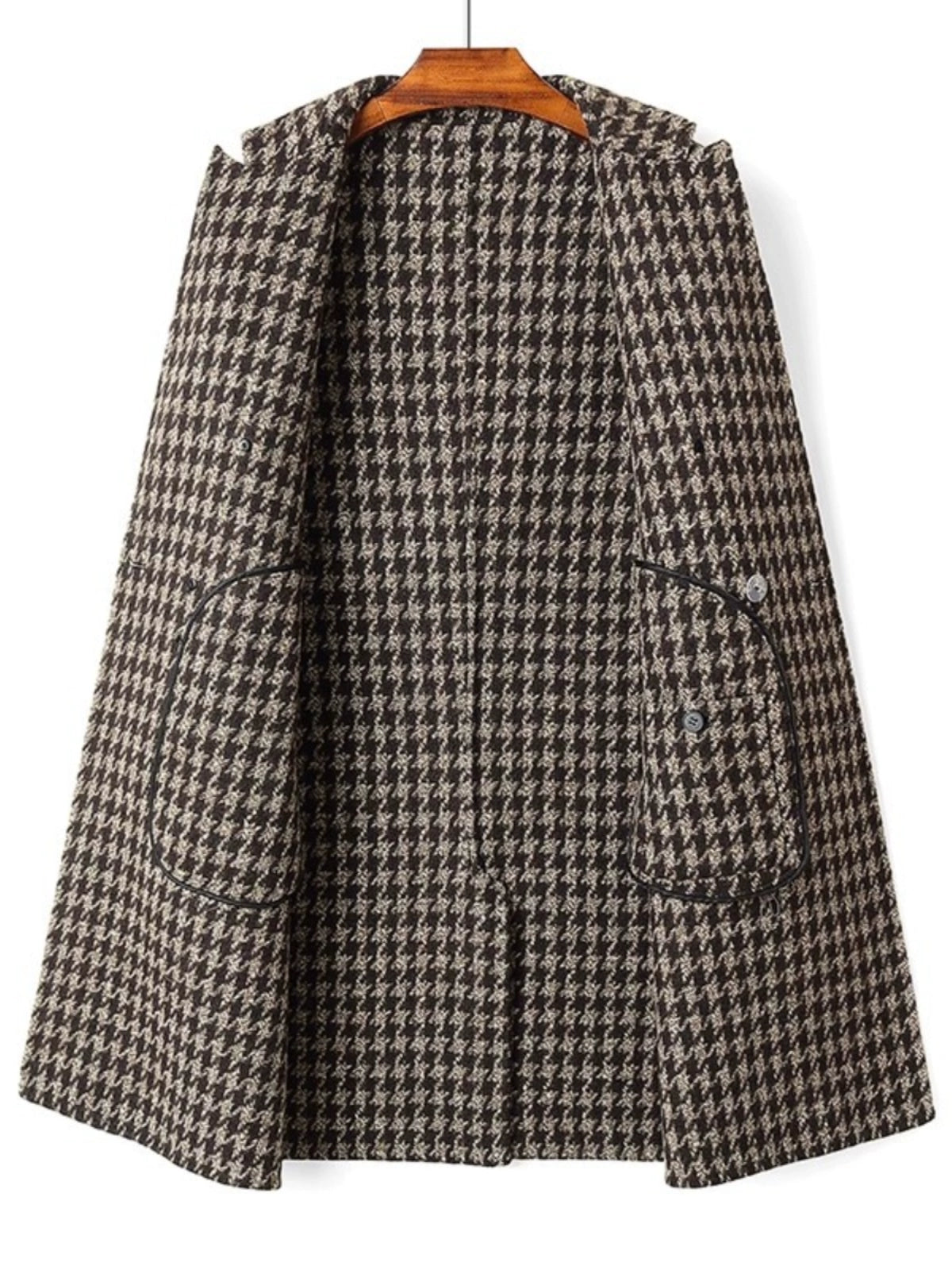 Fanwoli Mid-Length Autumn and Winter Men's Woolen Coat