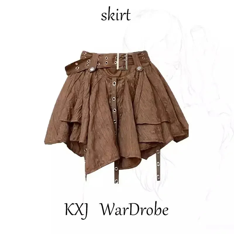 Sweet Cool Style Off-the-shoulder Short New Vintage Ballet Style with Irregular Hem Women for Party Dress Black Dress