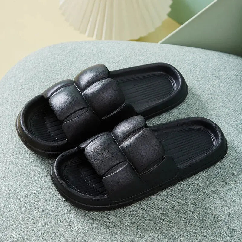 1pc Summer Eva Beach Sandalias Con Plataforma Comfy Platform Man Women Fashionable Room Slipper Sandal Shoes