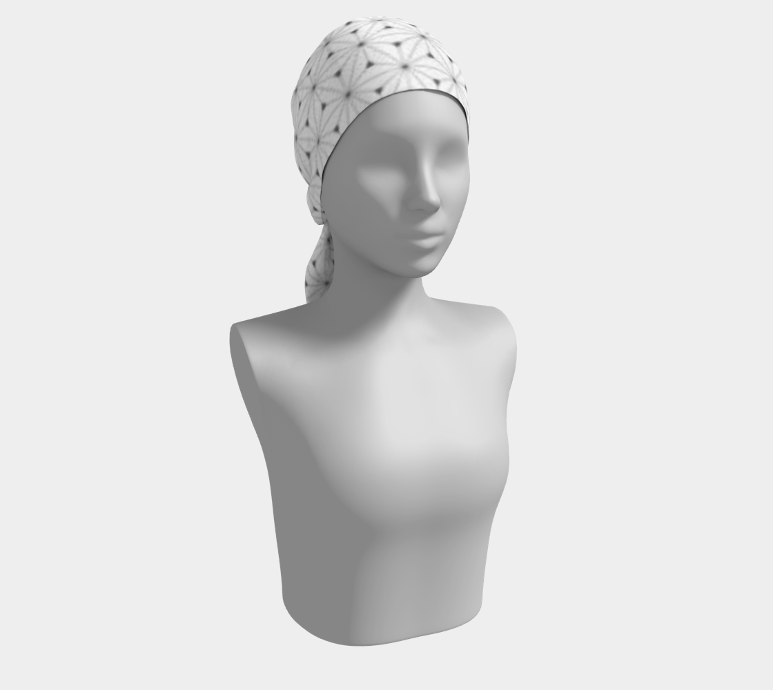 Private Label Shawl {Rn 149855} Linear Grid with Lines