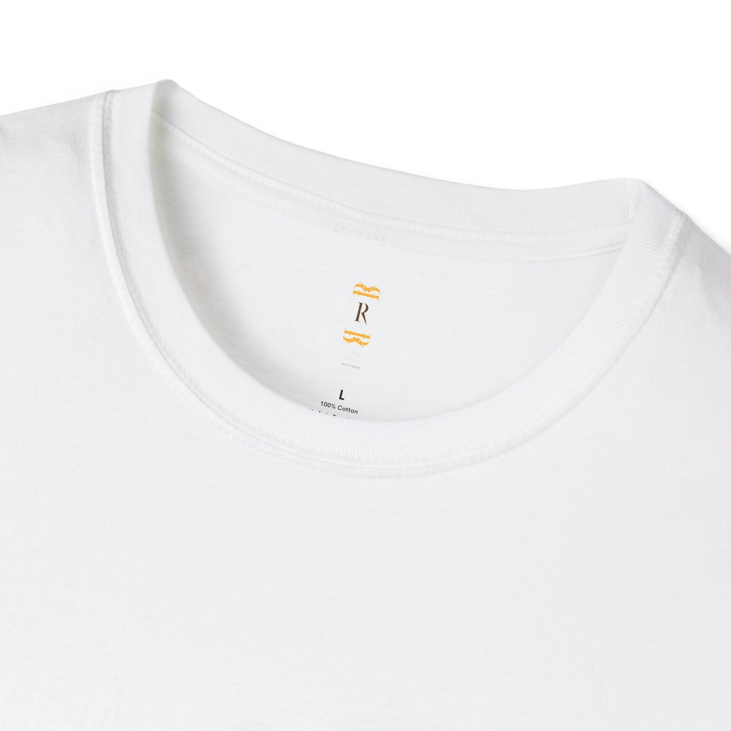 Classic White T-Shirt — Soft Lightweight Crew Neck Tee