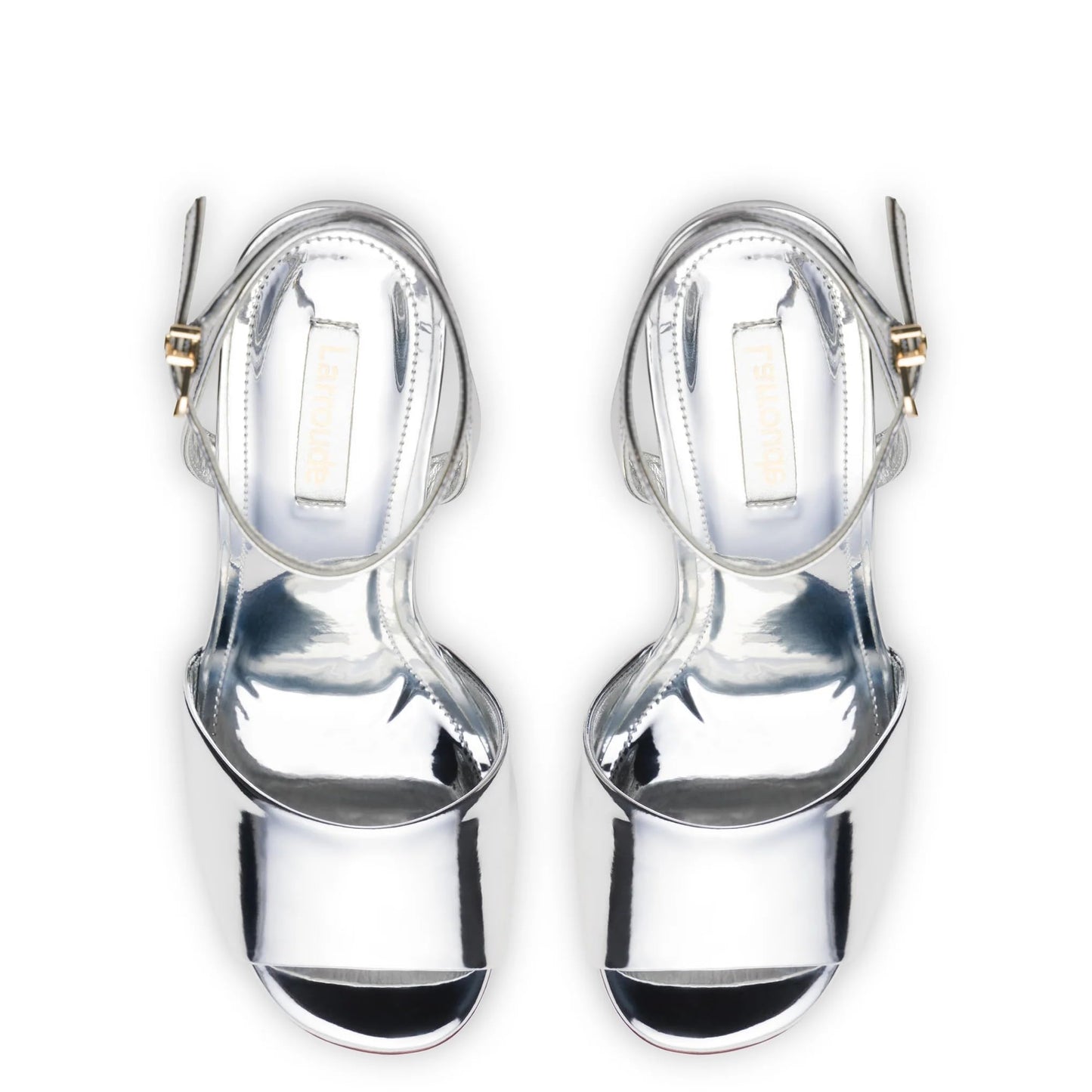 Yves Wedge In Silver Specchio