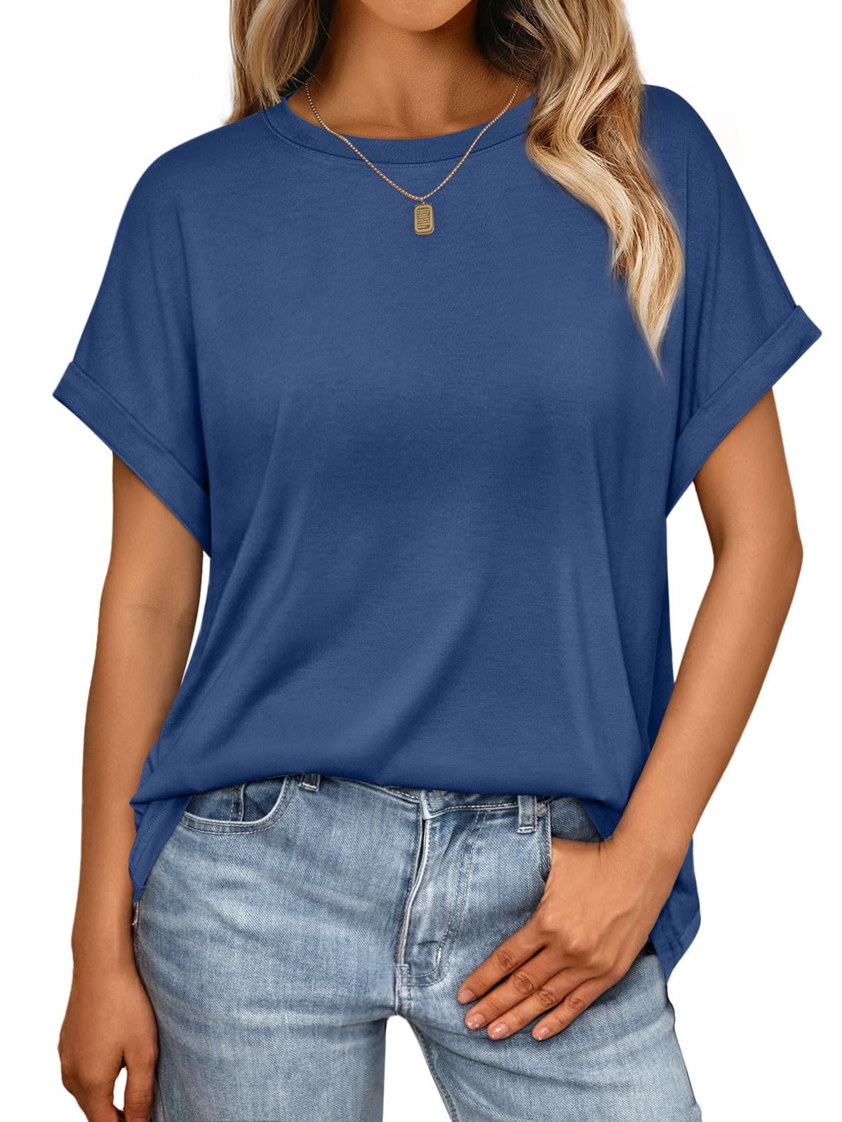 AUTOMET Womens Summer Tops Spring Fashion Oversized Business Casual Dressy T Shirts Workout Clothes Trendy Outfits 2025