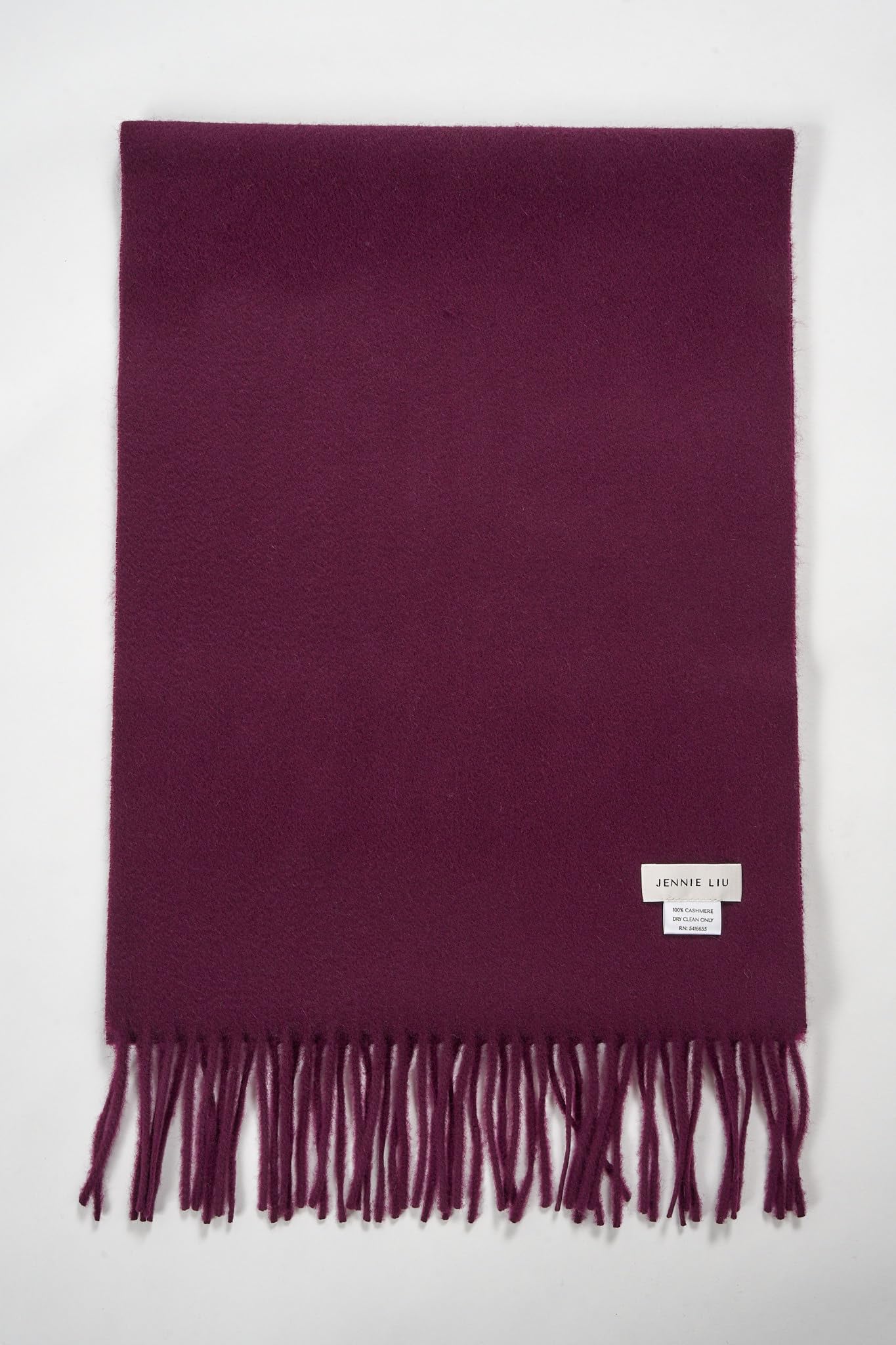 JENNIE LIU Women's 100% Pure Cashmere Scarf for Women