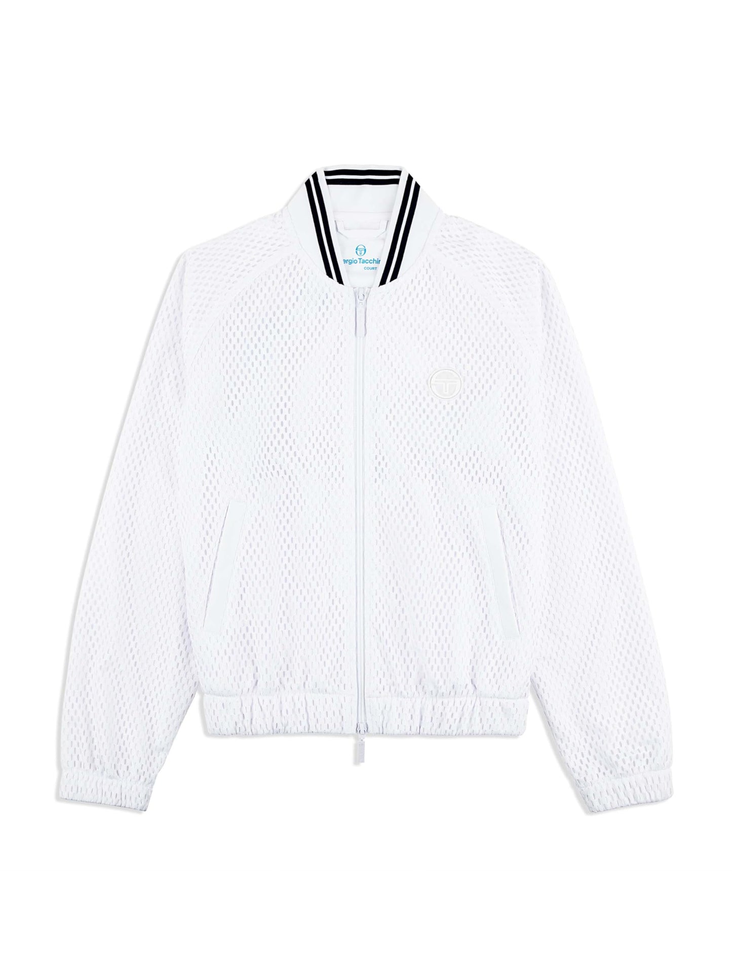 Sergio Tacchini Women's Adria Mesh Track Jacket- Brilliant White