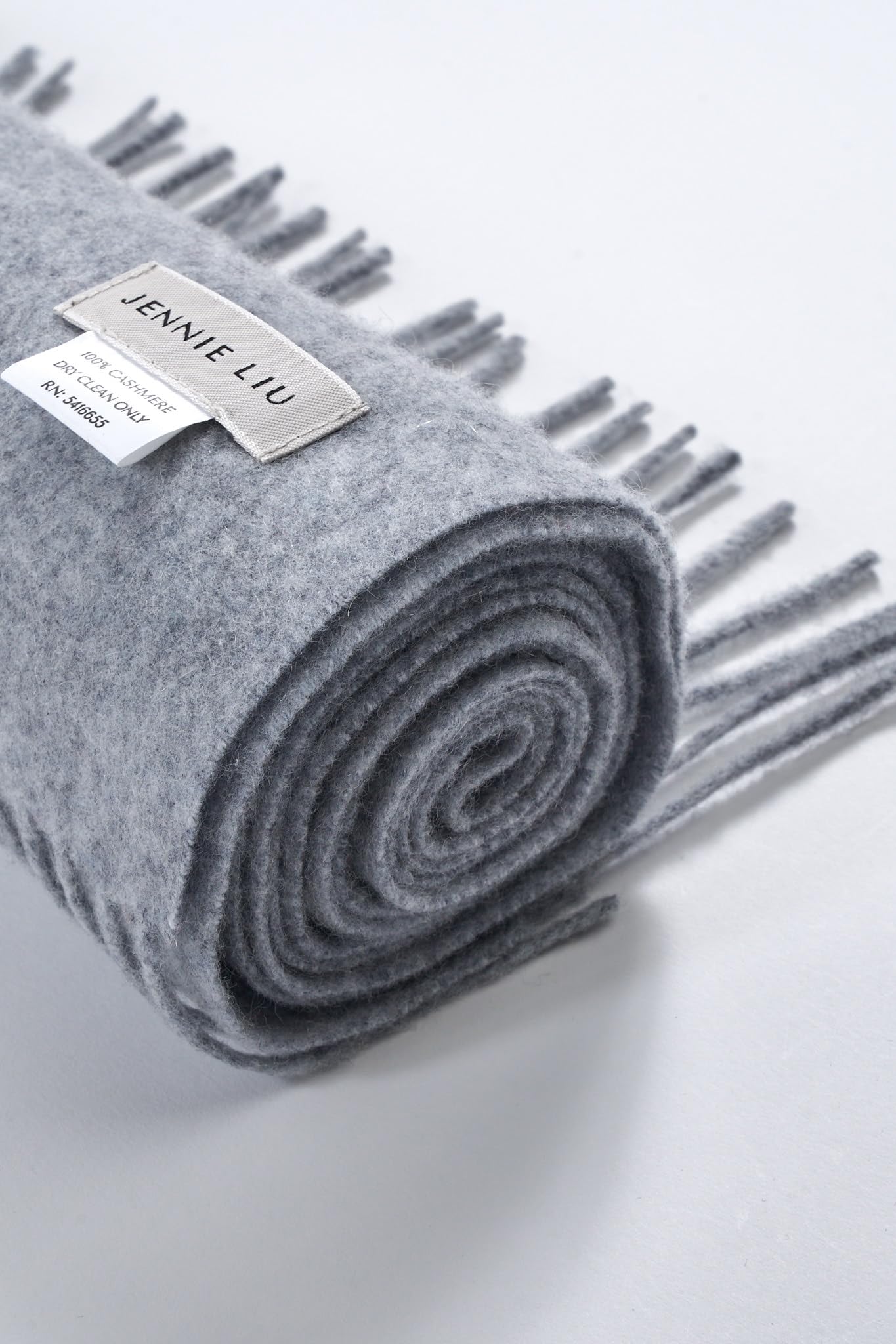 JENNIE LIU Women's 100% Pure Cashmere Scarf for Women
