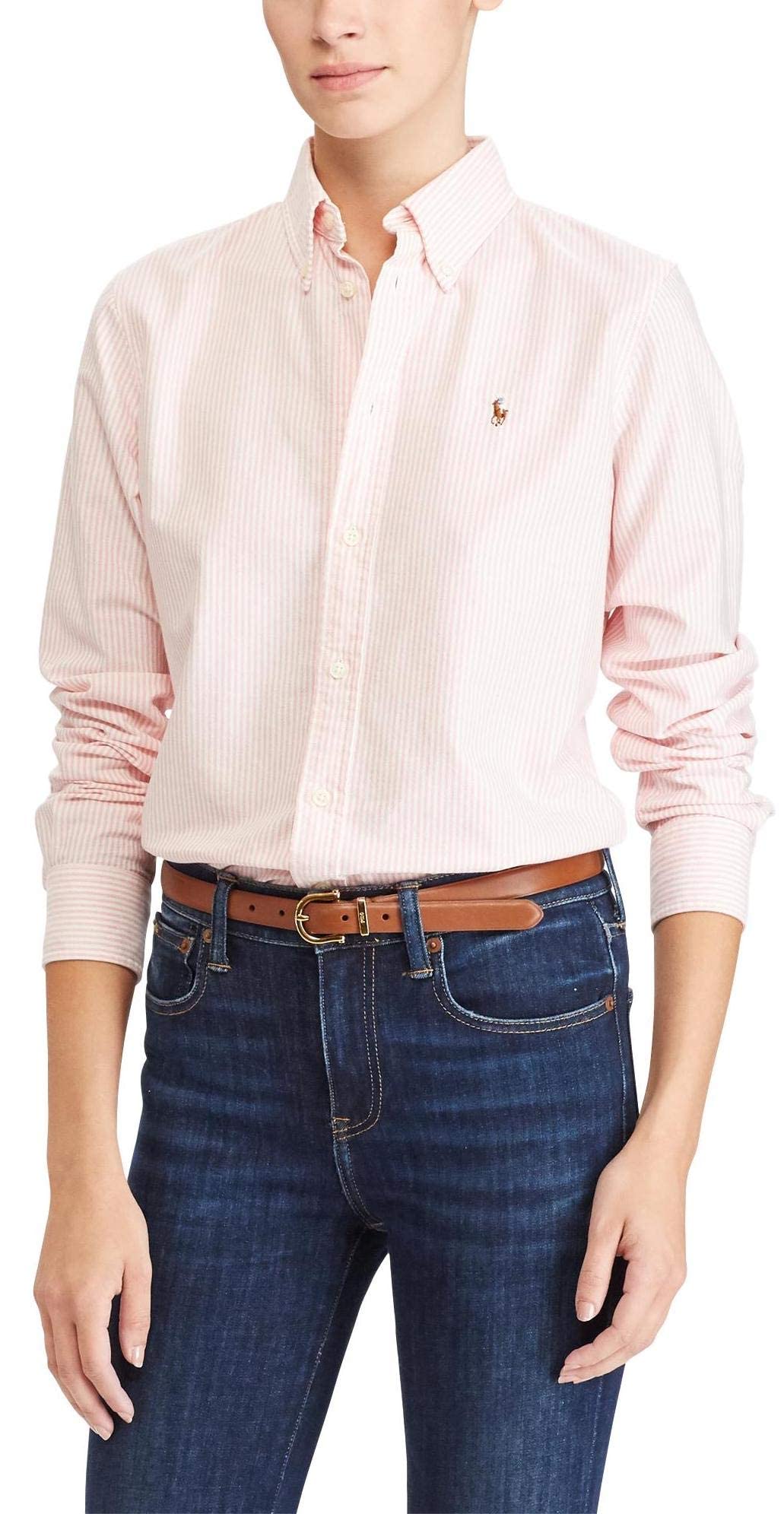 POLO RALPH LAUREN Women's Oxford Classic Fit Button Down Shirt