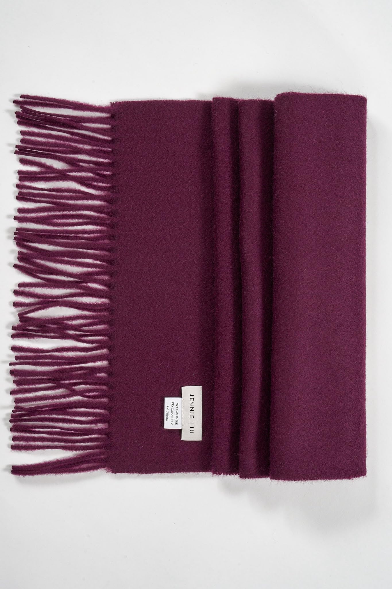 JENNIE LIU Women's 100% Pure Cashmere Scarf for Women