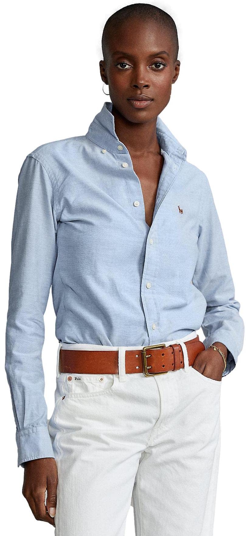 POLO RALPH LAUREN Women's Oxford Classic Fit Button Down Shirt