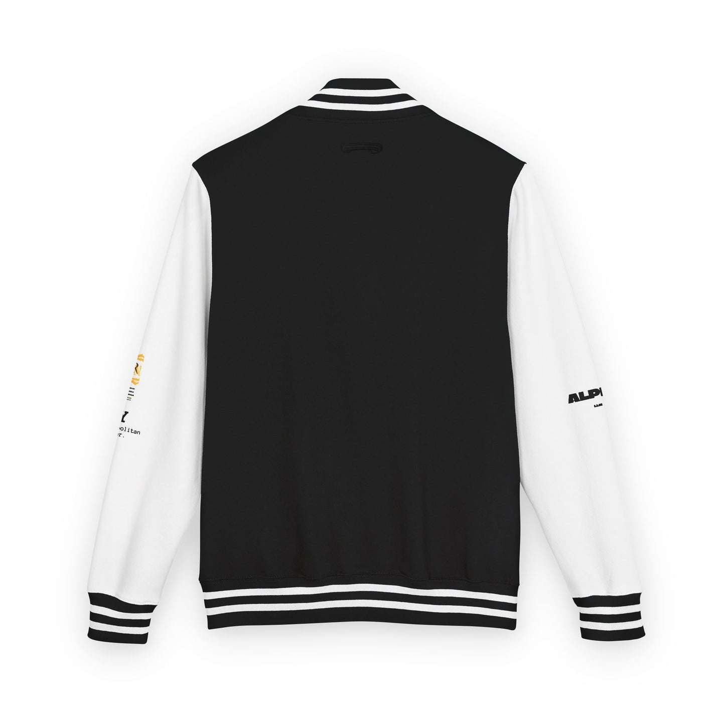 Classic Red & White Letterman Jacket — Retro Varsity Club Embroidered