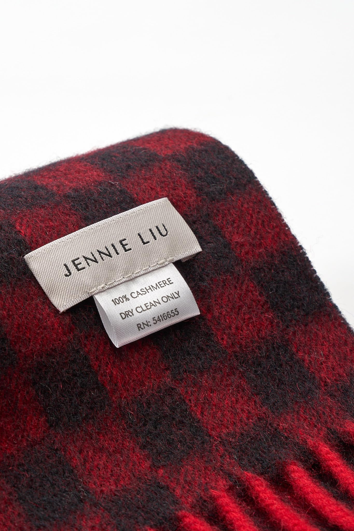 JENNIE LIU Women's 100% Pure Cashmere Scarf for Women