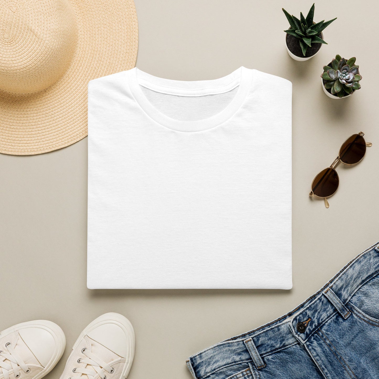 Classic White T‑Shirt — Everyday Casual Tee
