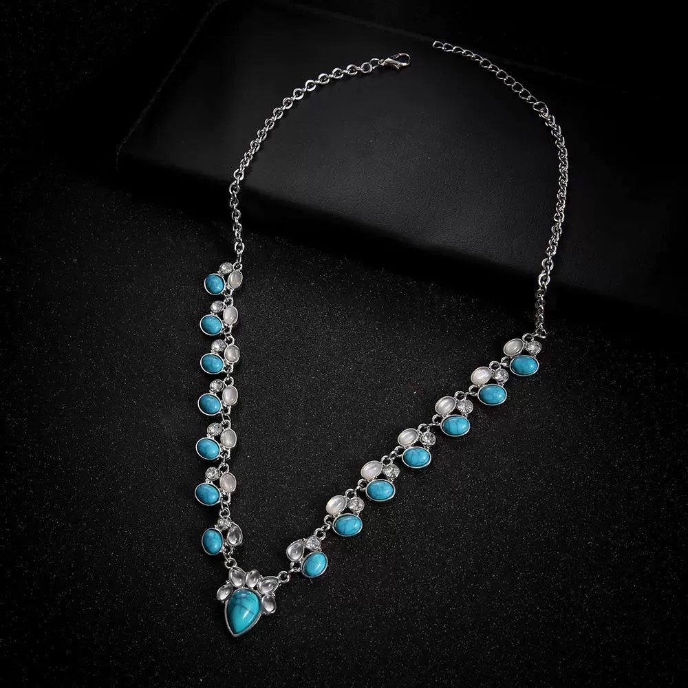 Ethnic Style Choker Fashion Boho Flower Necklace Bohemian Necklace