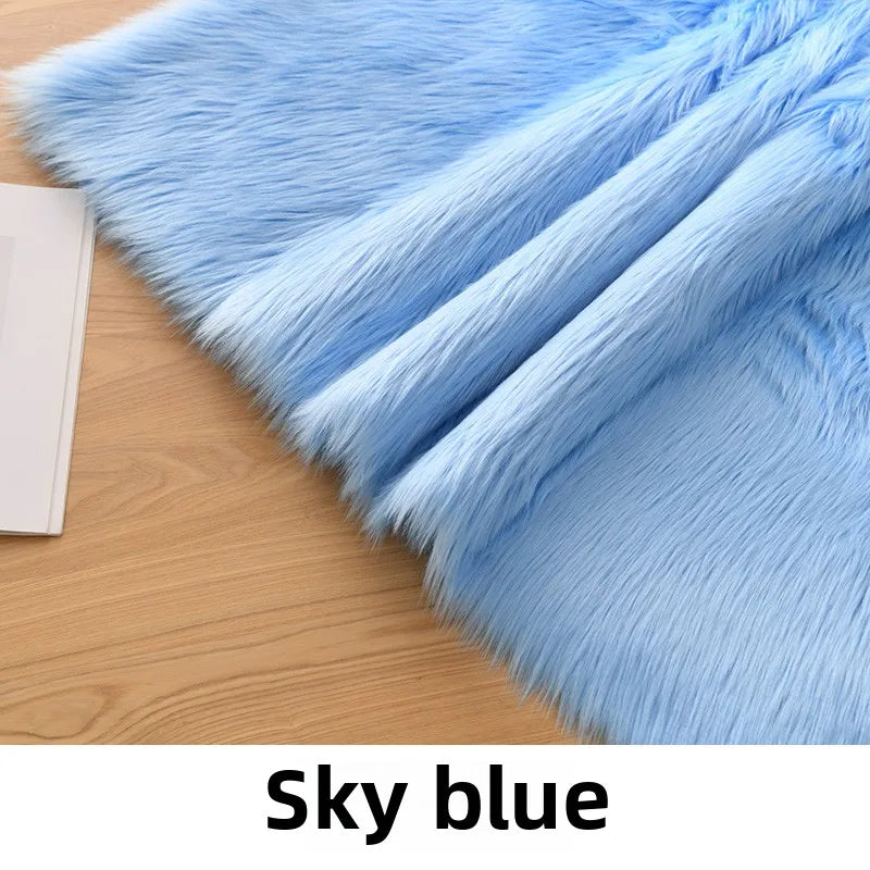 Fur Plush Fabric Sewing Fur Clothes Faux Fur Designer Fabric Patchwork