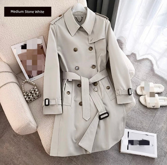Dfvf Source Factory Quanzhixian Mid Length Long Length Trench Coat