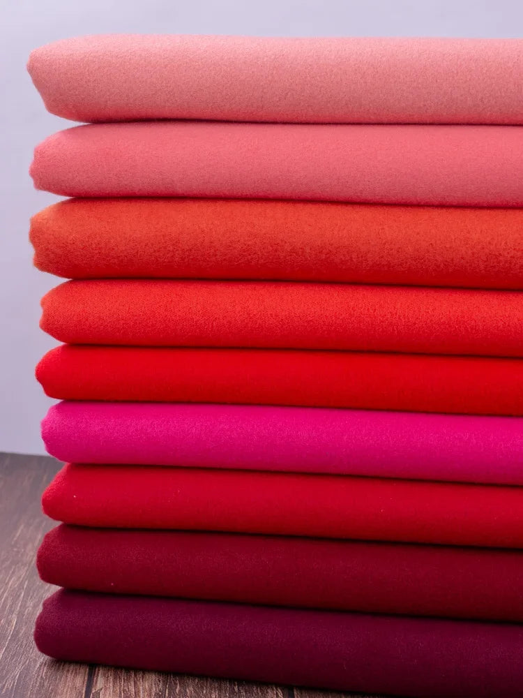 Woolen Fabric DIY Coats Pants Winter Thickened Double-Sided Imitation Cashmere