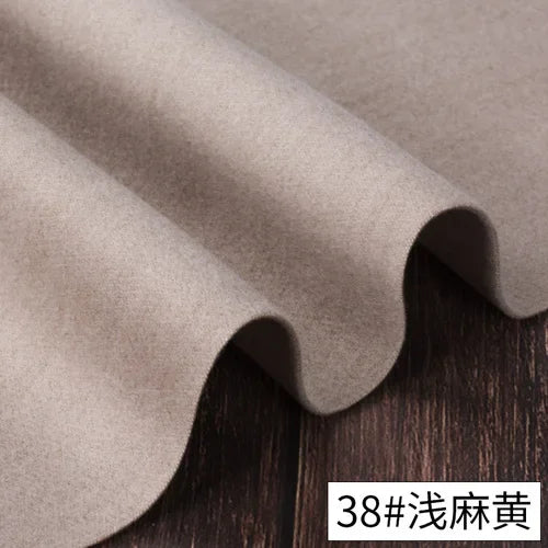 Woolen Fabric DIY Coats Pants Winter Thickened Double-Sided Imitation Cashmere