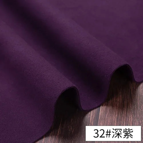Woolen Fabric DIY Coats Pants Winter Thickened Double-Sided Imitation Cashmere