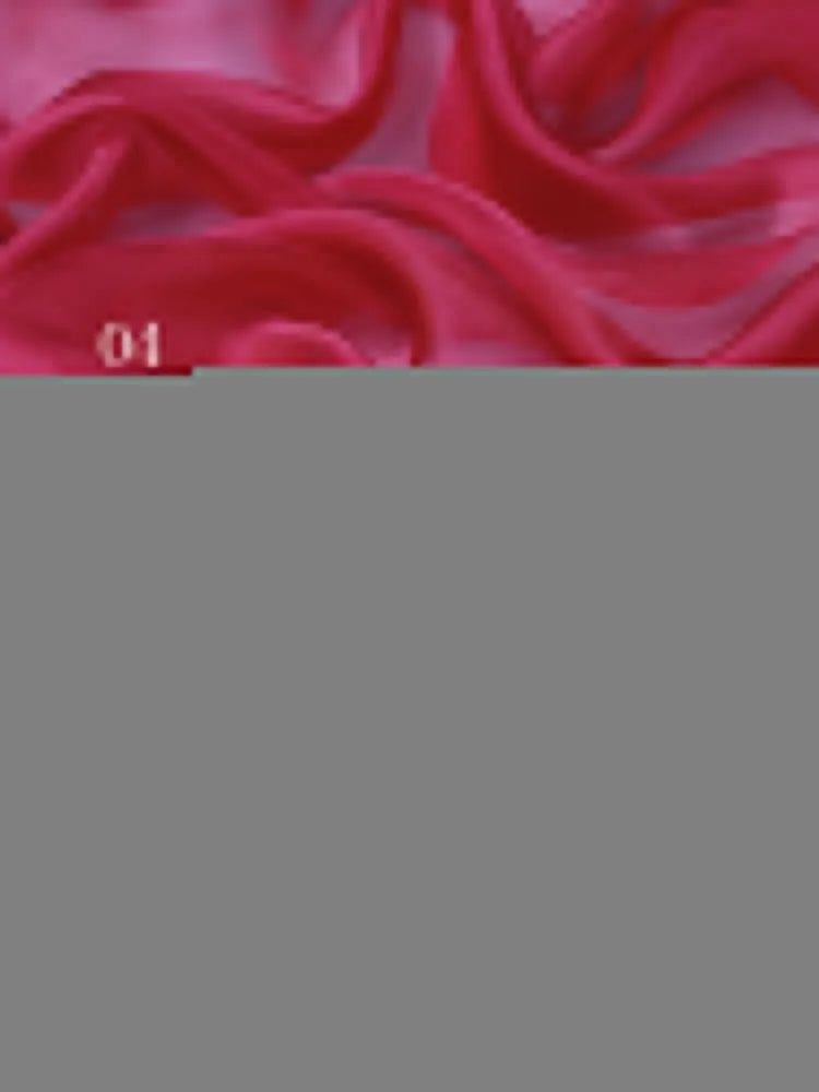 130cm*50cm Silk Chiffon Fabric Silk Natural 100% Real Mulberry Pure Silk Fabric