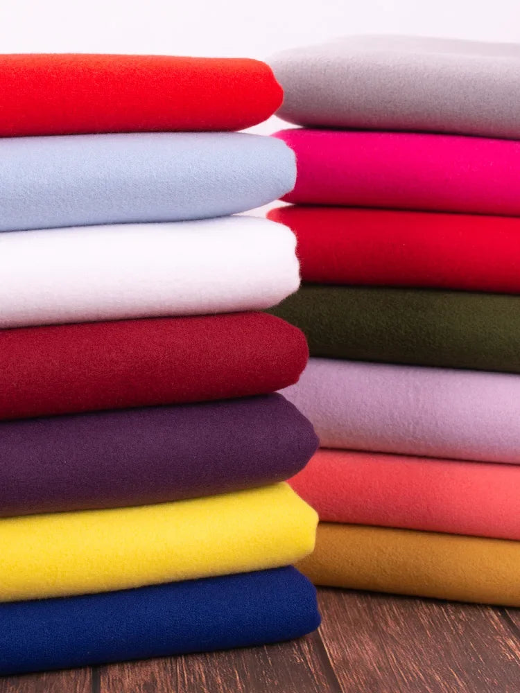 Woolen Fabric DIY Coats Pants Winter Thickened Double-Sided Imitation Cashmere