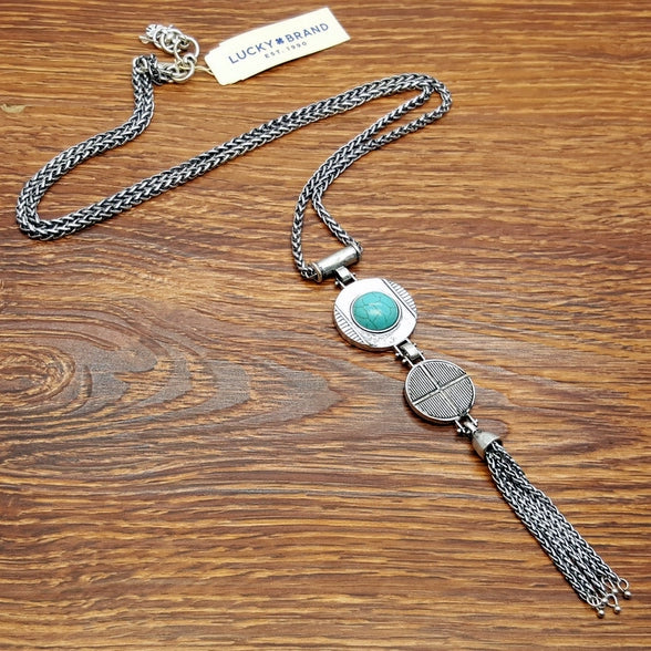 Kaka Exterior Decoration Cloth Doerte Each Gypsy Team Style Exotic Bohemia Boho Double-Sided Necklace Sweater Chain