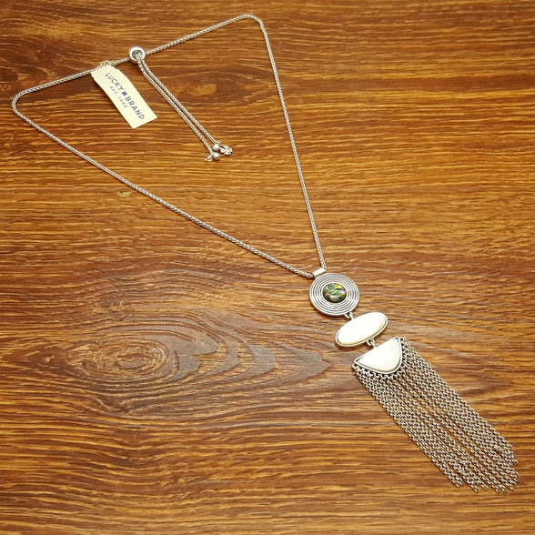 Kaka Exterior Decoration Cloth Doerte Each Gypsy Team Style Exotic Bohemia Boho Double-Sided Necklace Sweater Chain
