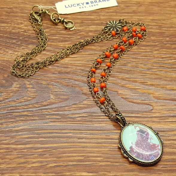 Kaka Exterior Decoration Cloth Doerte Each Gypsy Team Style Exotic Bohemia Boho Double-Sided Necklace Sweater Chain