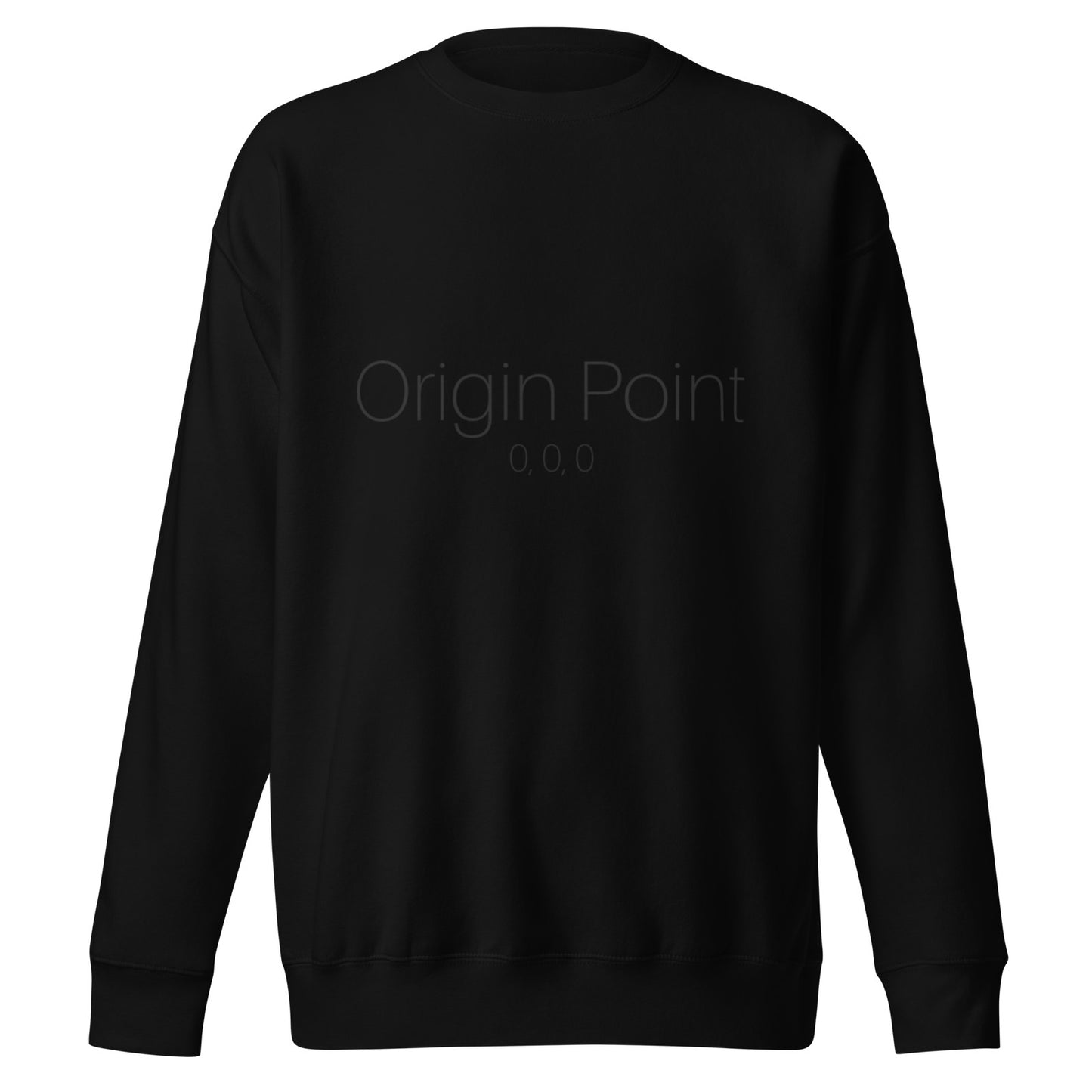 Unisex Premium Sweatshirt 'Origin Point' by RN149855