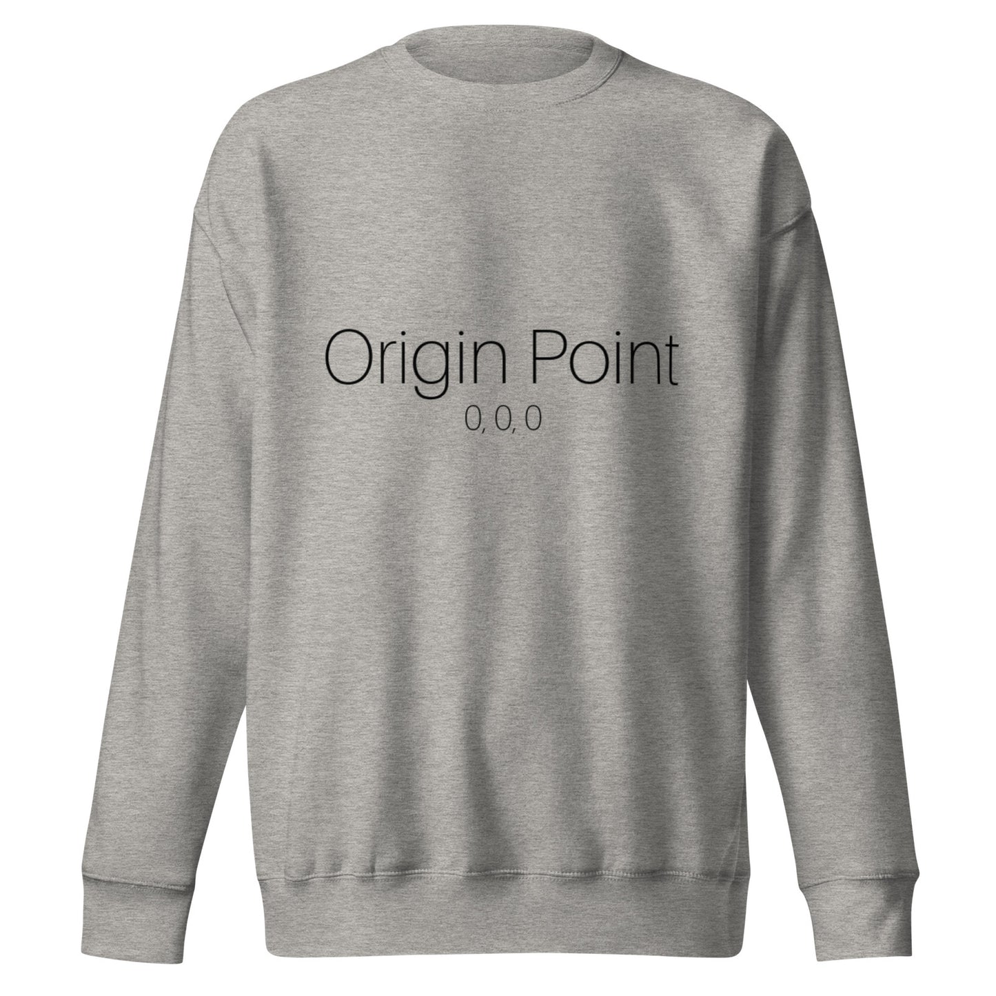 Unisex Premium Sweatshirt 'Origin Point' by RN149855